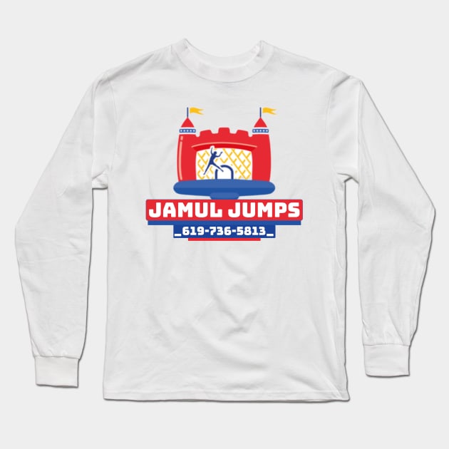 Jamul Jumps Long Sleeve T-Shirt by WhenTheUniverseSpeaks